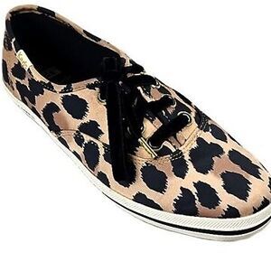 Keds x Kate Spade NY Champion Leopard Sneaker Size 5.5 NWT Lace Up